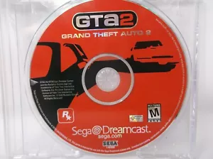 Sega Dreamcast Grand Theft Auto 2 (GTA 2), 2000 DISC ONLY - Picture 1 of 1