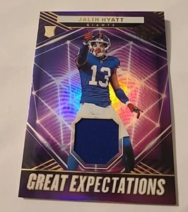 2023 Panini Illusions - Great Expectations #GE-JHY Jalin Hyatt (MEM, RC) - Picture 1 of 3