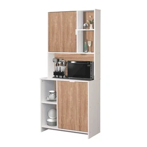 Küchenbuffet Malin Küchenschrank Mehrzweckschrank Mikrowellenschrank HTI-Living - Bild 1 von 11