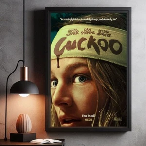 Cuckoo Movie Posters  High Quality Canvas Print I 2024 Movie Poster  Modern Room - Picture 1 of 6