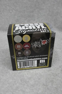 Ninjon set Pro Acryl paint Signature series set Monument Hobbies 6 paints - Picture 1 of 1