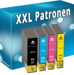 Tinte Patronen für Epson T1301-T1304 BX935FWD SX525WD SX535WD SX620FW - Afbeelding 1 van 8
