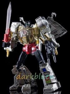 4th Party MP-08 King Grimlock Reximus Prime oversize metallizzato Ver.In magazzino nuovo - Foto 1 di 21