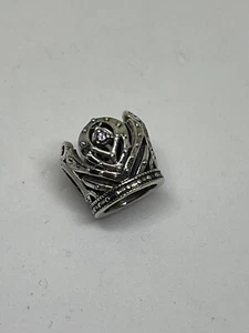 authentic pandora Disney Anna Princess Crown Real Pandora Charm Real Beauty - Picture 1 of 7