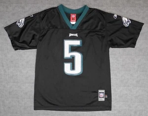 Reebok YOUTH (14/16) Philadelphia Eagles Donovan McNabb Black Jersey Large - Picture 1 of 8