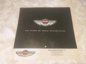 Harley Davidson 2003 12 Monatskalender 100 Jahre Motorräder 12x12 Zoll - Bild 1 von 11