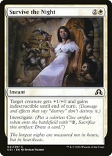 FOIL Survive the Night | MtG Magic Shadows over Innistrad | English | Near Mint