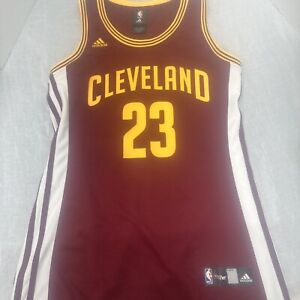 Adidas NBA4her Lebron James Cleveland Cavaliers Jersey Womens Medium #23