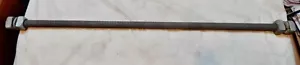 1/2”-11 x 24 1/2” lange Vollgewinde Stahlschrauben verzinkt 2 Scheiben + 4 Muttern 284I - Bild 1 von 3