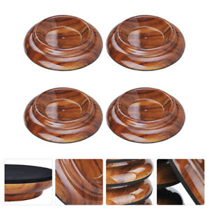 4PCS Piano Coaster Cups Silicone Caster Pads for Piano Leg Protection