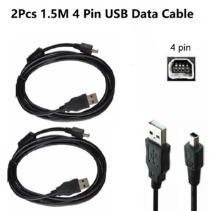 2X U-4 Sync USB Cable Data Cord Lead For Kodak EasyShare LS633 LS743 LS753 Z7590 - Picture 1 of 6