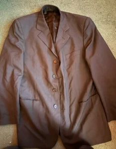 Suit jacket Milano Galleria Kashmir made in Italy slight defect inner pocket - Picture 1 of 5
