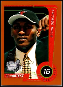 Ron Artest 1999 Topps NBA Tipoff #113 - novato radiocontrol ¡envío gratuito! - Imagen 1 de 2