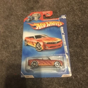 Hot Wheels Camaro Convertible Concept Heat Fleet '09 rot mit Flammen - Bild 1 von 1