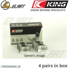 ConRod BigEnd Bearings +0.25mm for AUDI,VW,SEAT,SKODA,AUDI (FAW),FORD,A4,A3,A6