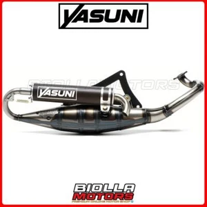 TUB225B MARMITTA YASUNI R BLACK PEUGEOT LUDIX 2 ONE 50CC AC OMOLOGATA / APPROVED - Foto 1 di 5
