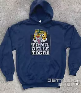 UNISEX HERREN SWEATSHIRT TIGERHÖHLE TIGER Antik Tigerman Tiger Wrestling - Bild 1 von 4