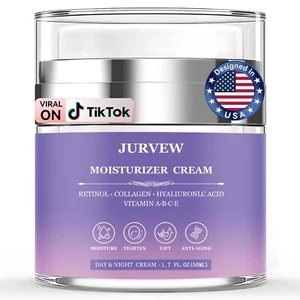 Face Moisturizer Retinol Cream, Neck Collagen Cream for Tightening Skin 03/2028 - Picture 1 of 6