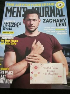 Men's Journal Magazine April 2019 Zachary Levi The Adventure Issue Brand New - Picture 1 of 2