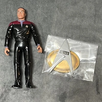 Star Trek Deep Space Nine 1994 Comandante Benjamin Sisko Figura Suelta Compañeros de Juego Foto 1 de 4