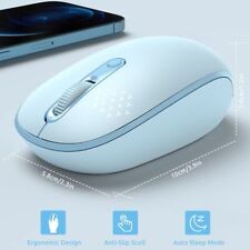 Wireless Mouse 2.4G Silent Mouse USB Mouse with 3 Adjustable DPI Levels US Stock