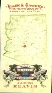 2009 Topps Allen and Ginter Mini World's Biggest Hoaxes #HHB17 James Reavis - Imagen 1 de 2
