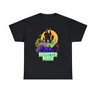 Monster Mash Urocza Halloween Unisex Ciężka bawełniana koszulka