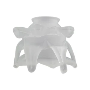 Tono de luz tulipán con volantes satén con cuello ajustador de 55 mm francés  - Imagen 1 de 2