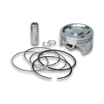 Malossi Piston Ø 75.5mm A, Pin Ø 16mm, 3 Rings for Piaggio Quasar 300 LC 4T - Image 1 of 4
