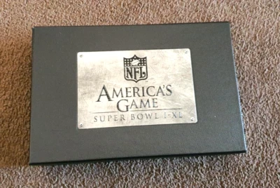 NFL: The Super Bowl Champions Documentary Series I-XL 40 - Juego de DVD Foto 1 de 4