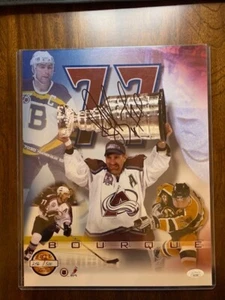 Foto autografiada de Ray Bourque 11x14 autenticada por JSA - Imagen 1 de 1