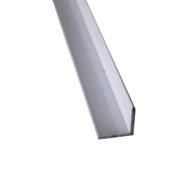 K-D HANDELS- UND PFANDHAUS GMBH Alu Winkelstange 20x20x2mm RAL9016 WEISS Aluminium 1m