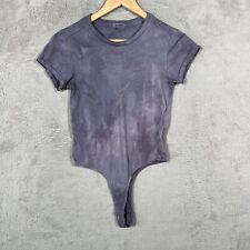 Re/Done Jumpsuit Top Womens Small Purple Dyed