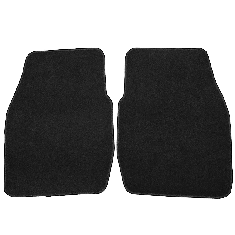 Alfombrillas antideslizantes delanteras 2 piezas aptas para Dodge Dakota 97-04 de nailon negras Foto 1 de 1