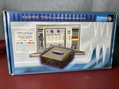 PreSonus Inspire 1394 4x4 Firewire Digital Recording Interface/ Brand New In Box - Image 1 of 4