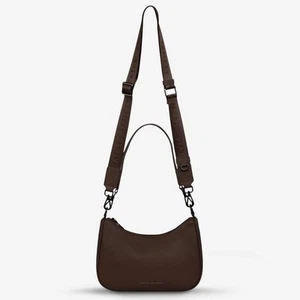NEW Status Anxiety STATUS ANXIETY Womens Look Both Ways Leather Bag - Cocoa - Picture 1 of 16