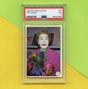 Original 1966 Topps Batman Bat Laffs Trading Card #51 PSA 7 - Picture 1 of 3