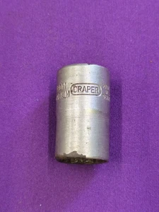 Vintage DRAPER, 1/2" Drive, 5/8" AF, 12 Point Socket, Made In West Germany - Picture 1 of 7
