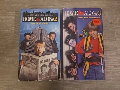 Home Alone 2 And 3 VHS Tape Movies Original Release 1992, 1997 - Image 1 of 3