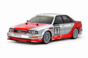 Tamiya 58699 1992 Audi V8 Touring Car 1:10 RC Model Car Kit di montaggio (NO ESC) - Foto 1 di 1