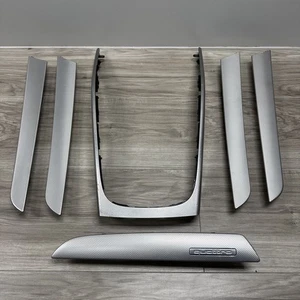 2010-2016 Audi A4 S4 B8 B8.5 Trim Cover Panel Bezel Door Center Console Set Of 6 - Picture 1 of 24