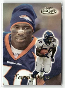 1999 Topps Gold Label #1 Terrell Davis - Foto 1 di 2