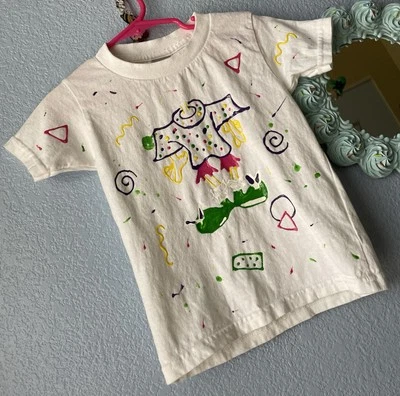 Camiseta pintura hinchada 3T Foto 1 de 2