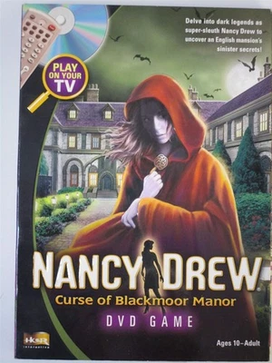 DVD Nancy Drew Curse of Blackmoor Manor DVD Videojuego  Foto 1 de 2