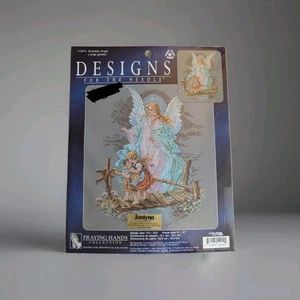 Leisure Arts Cross Stitch Kit Guardian Angel 114914 Praying Hands Collection - Picture 1 of 3