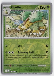 Pokemon Grotle 011/162 Reverse Holo Common SV05: Temporal Forces NM - Picture 1 of 2