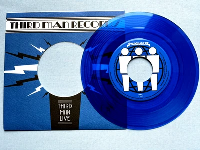 STARCRAWLER LIZZY 2020 US THIRD MAN LTD BLUE VINYL 7" ROCK JACK WHITE - Image 1 of 2