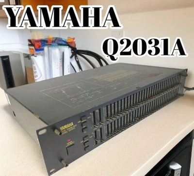 Yamaha Q2031A  Dual Channel  31 Band Graphic Rack Mounted Equalizer Working OK - Image 1 of 4