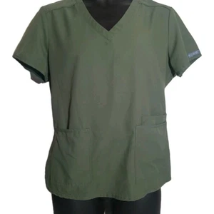 Med Couture Insight Peeling Top olivgrün Damengröße Large  - Bild 1 von 7