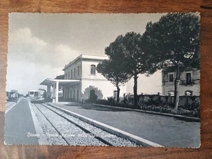 cartolina Bitonto Nuova Stazione Ferrovia Bari Barletta Anni 50 - Foto 1 di 2